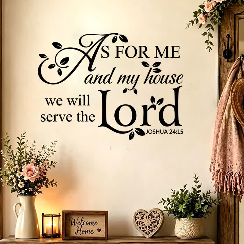 Christianartworkshop Botanical Swirl Scripture Wall Sticker: Symbol of Boundless Heavenly Grace - image 1