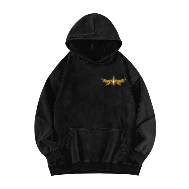 Christianartworkshop The Way The Truth And The Life Washed Hoodie - image 2