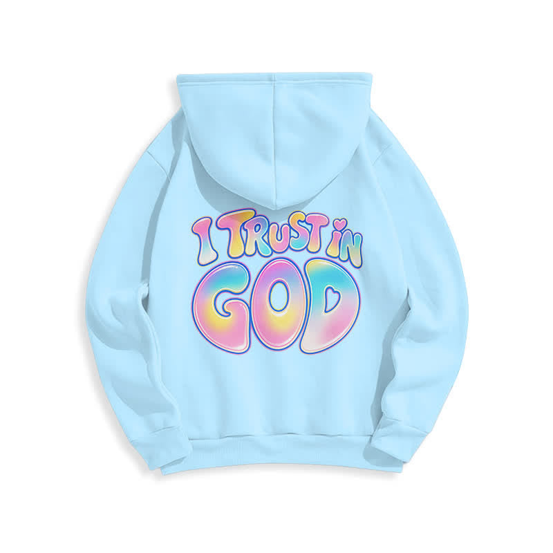 Christianartworkshop Trust In God Pastel Graffiti Oversized White Hoodie - image 13