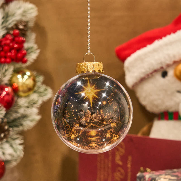 Christianartworkshop Multi-Style Sacred Print Christmas Bauble: Token of Holy Blessing & Quiet Devotion - image 21