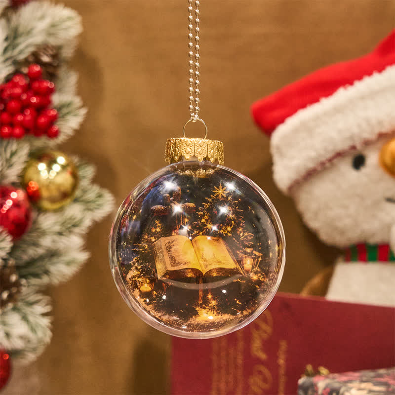 Christianartworkshop Multi-Style Sacred Print Christmas Bauble: Token of Holy Blessing & Quiet Devotion - image 15