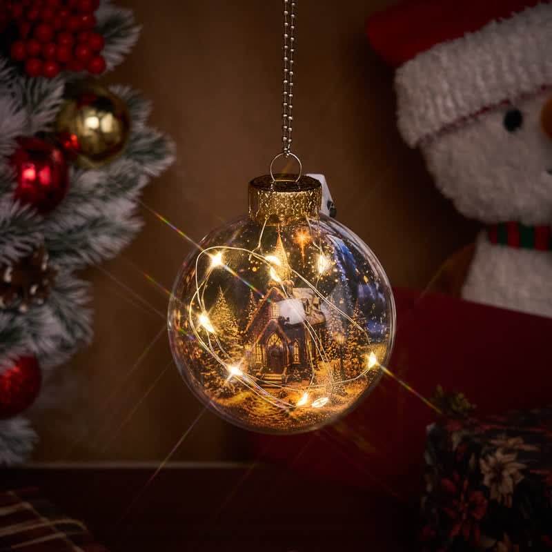 Christianartworkshop Multi-Style Sacred Print Christmas Bauble: Token of Holy Blessing & Quiet Devotion - image 13