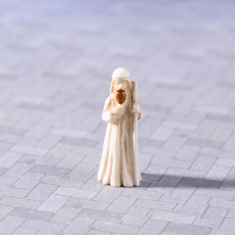 FREE Today: Vintage Resin Nativity Figurine Set: Emblem of Gentle Holy Birth Story - image 17