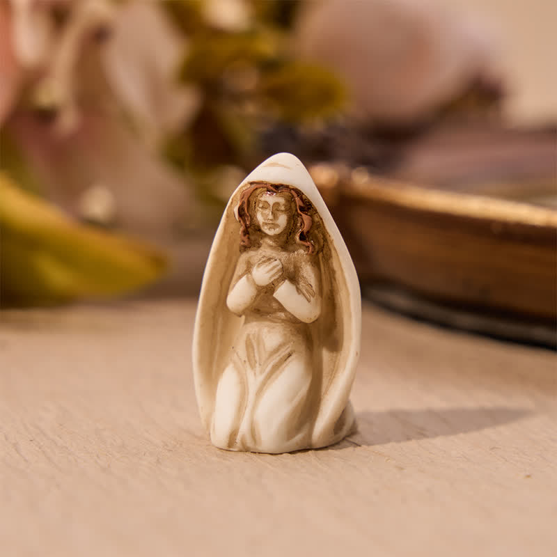FREE Today: Vintage Resin Nativity Figurine Set: Emblem of Gentle Holy Birth Story - image 9