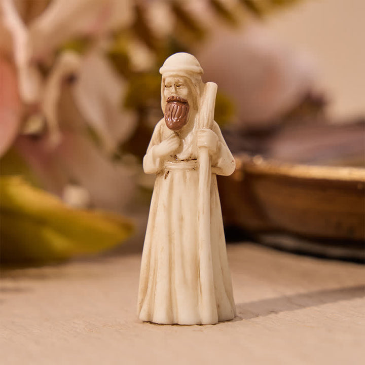 FREE Today: Vintage Resin Nativity Figurine Set: Emblem of Gentle Holy Birth Story - image 18