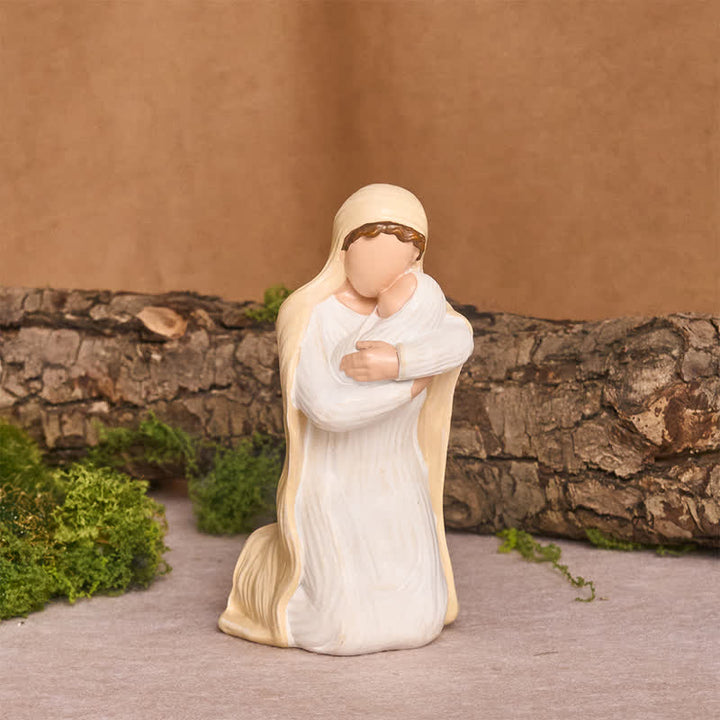 Christianartworkshop Resin Holy Family Nativity Figurine Set Manger Scene Tabletop Decor - image 5