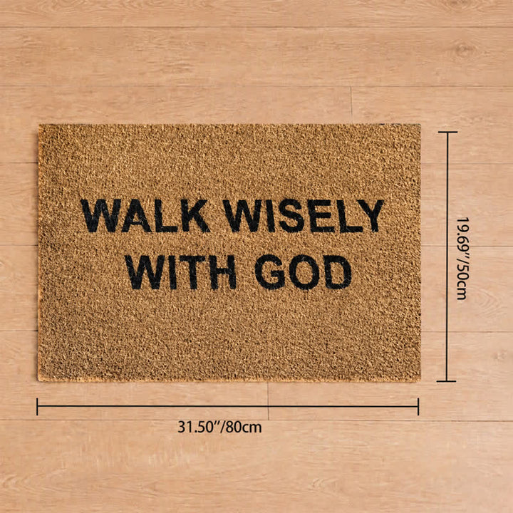 Christianartworkshop Faithful Scripture Artificial Coir Doormat - 19.69''*31.5''/50*80cm - image 8