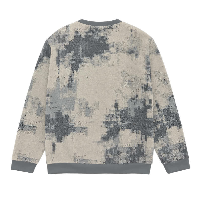 Christianartworkshop Faith Over Fear Vintage Camo Crewneck Sweater - image 1