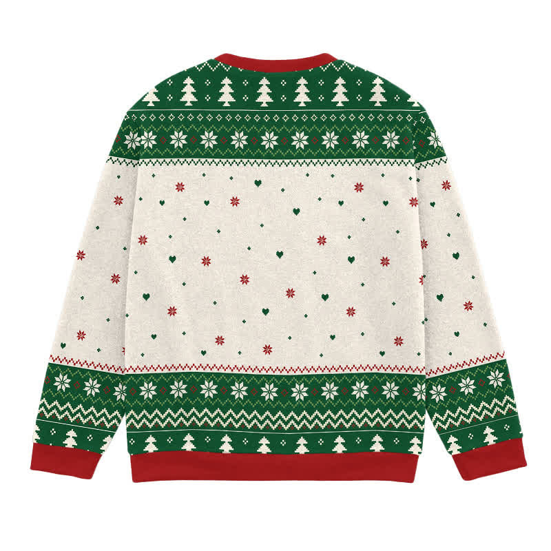 Christianartworkshop Be Still Psalm 46:10 Vintage Christmas Knit Sweater - image 1