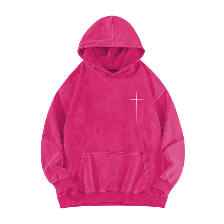Christianartworkshop The Way Cross Front And Back Washed Hoodie - image 11