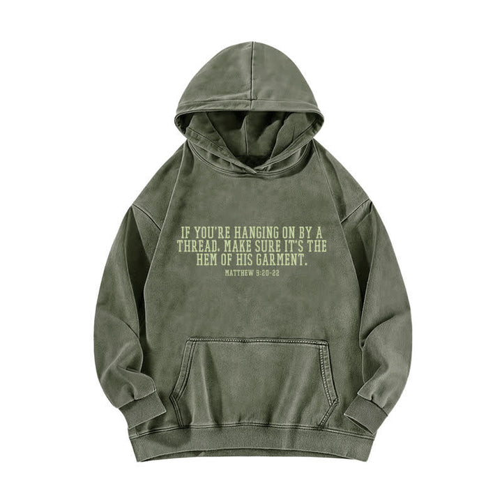 Christianartworkshop Hem Of His Garment Front And Back Washed Hoodie - image 17