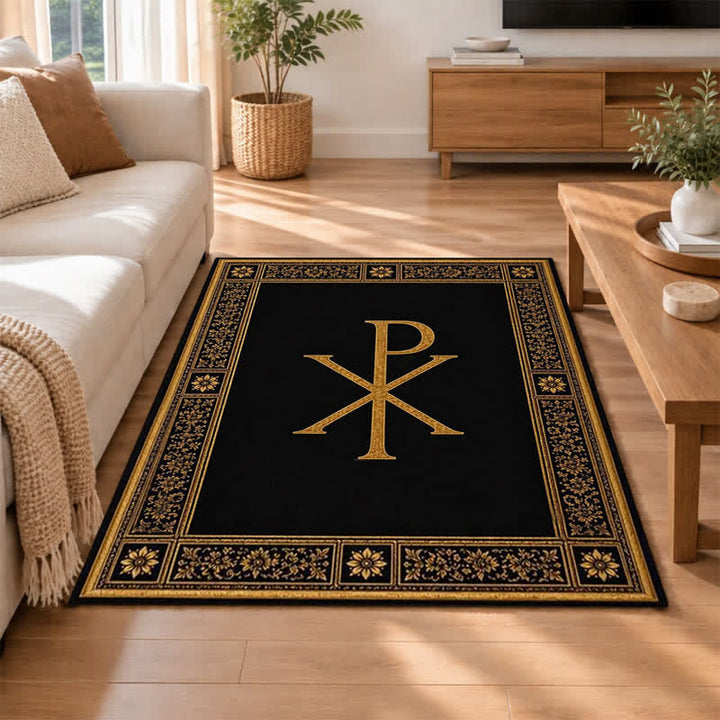 Christianartworkshop Ichthys & Chi-Rho Monogram Velvet Tapestry: Token of Abiding Celestial Shelter - image 38