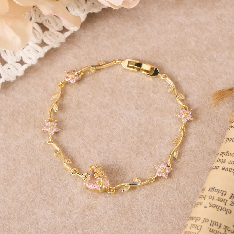 FREE Today: Ornate Brass Sacred Heart Vine Bracelet: Emblem of Tender Heavenly Devotion - Pink - Sacred Heart B - image 14