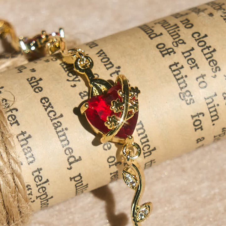 Christianartworkshop Ornate Brass Sacred Heart Vine Bracelet: Emblem of Tender Heavenly Devotion - image 6