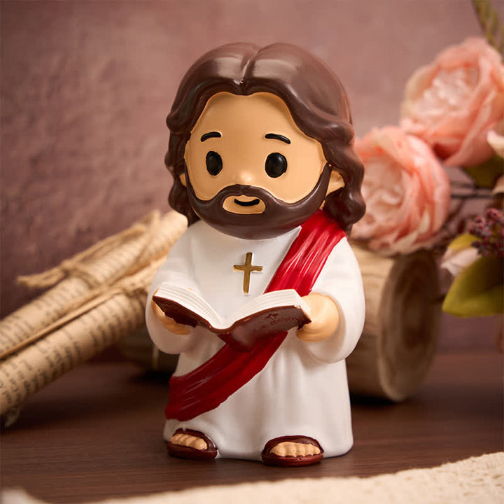 Christianartworkshop Soft Glow Resin Jesus Night Light: Bearer of Calming Divine Comfort - image 3