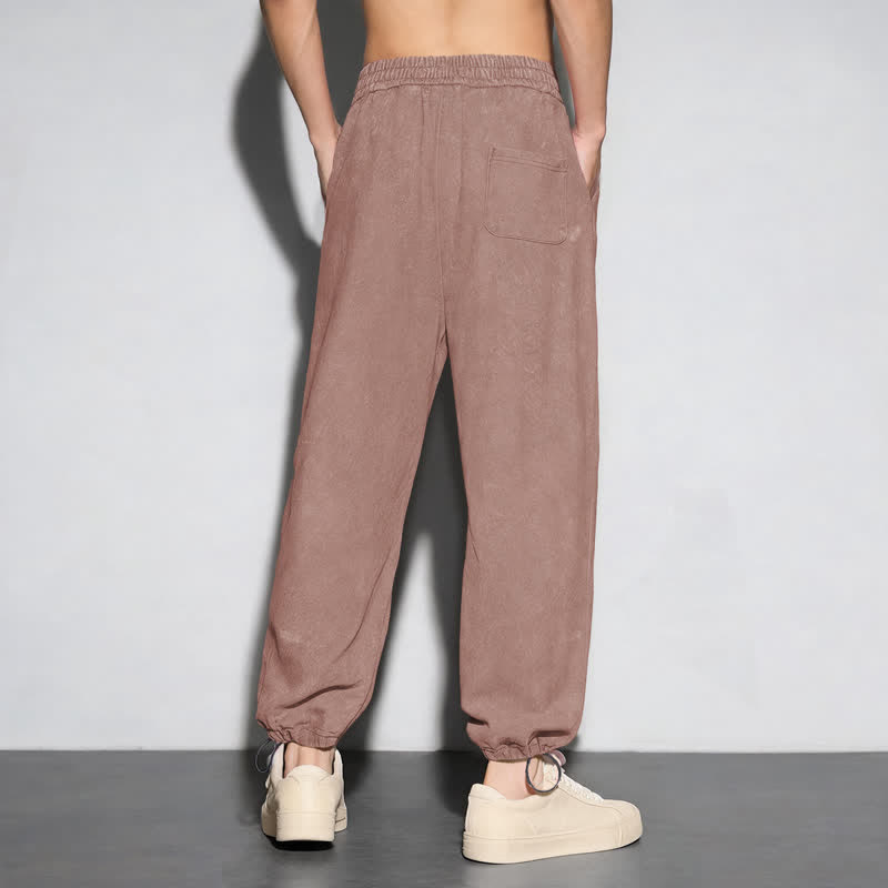 Christianartworkshop Black Gothic Script Streetwear Washed Sweatpants - image 47