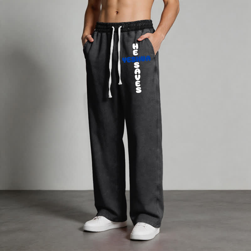 Christianartworkshop Blush Street Ease Drawstring Washed Sweatpants - image 20