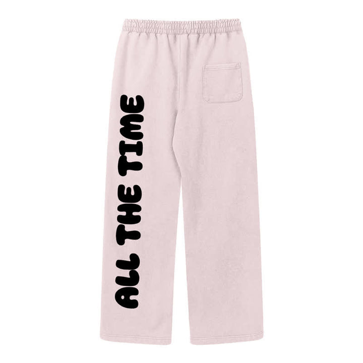 Christianartworkshop Blush Good Is Good Statement Washed Sweatpants - image 1