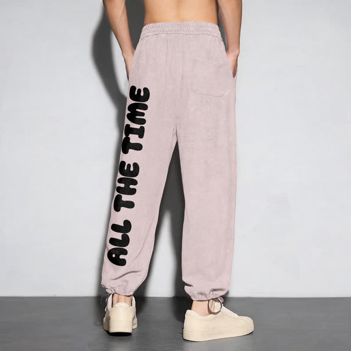 Christianartworkshop Blush Good Is Good Statement Washed Sweatpants - image 7