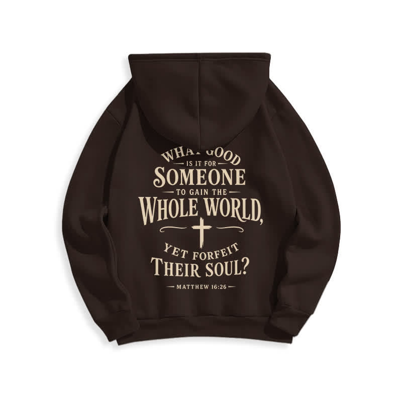 Christianartworkshop God Is Good Fleece Lined White Streetwear Hoodie - image 19