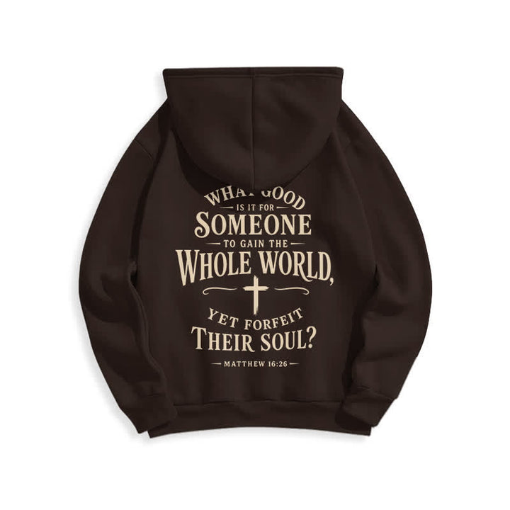 Christianartworkshop God Is Good Fleece Lined White Streetwear Hoodie - image 19