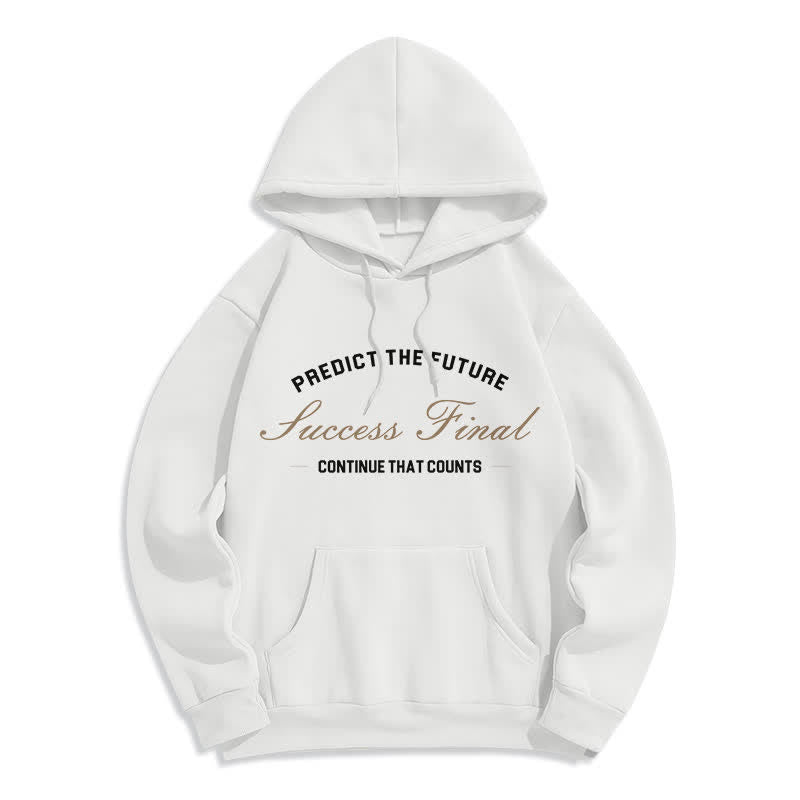 Christianartworkshop Predict The Future Proverbs 27:1 Street Graphic Hoodie - image 2