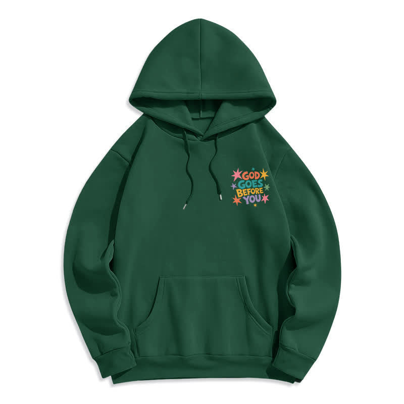 Christianartworkshop God Is Good All The Time Star Graphic Hoodie - image 2