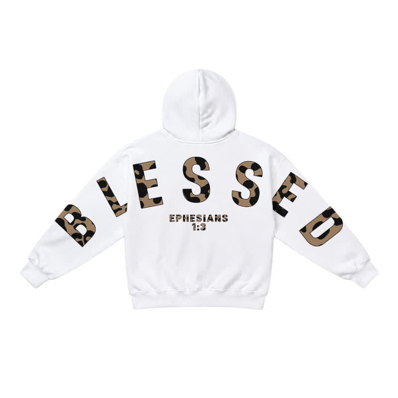 Christianartworkshop Blessed Camo Ephesians 1:3 Statement French Terry Hoodie - image 4