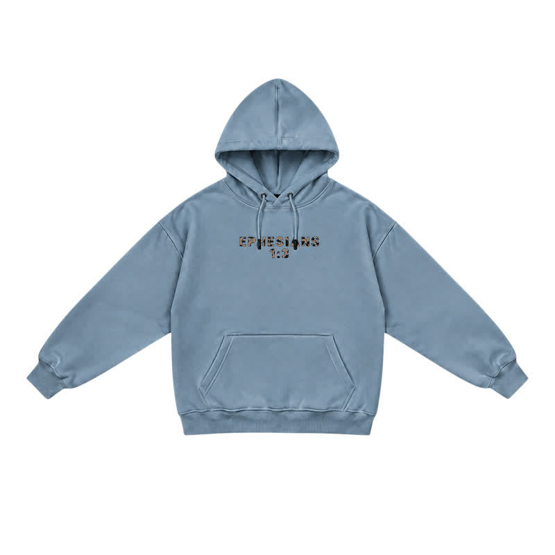Christianartworkshop Blessed Camo Ephesians 1:3 Statement French Terry Hoodie - image 12