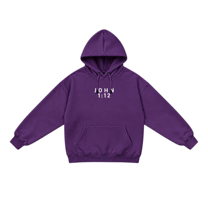 Christianartworkshop Child Of God John 1:12 Statement French Terry Hoodie - image 21