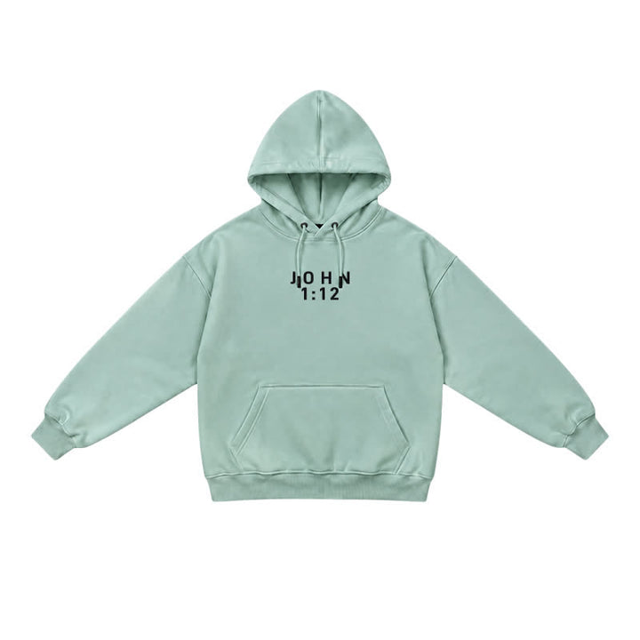 Christianartworkshop Child Of God John 1:12 Statement French Terry Hoodie - image 18