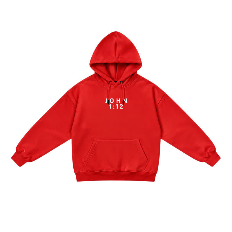 Christianartworkshop Child Of God John 1:12 Statement French Terry Hoodie - image 15