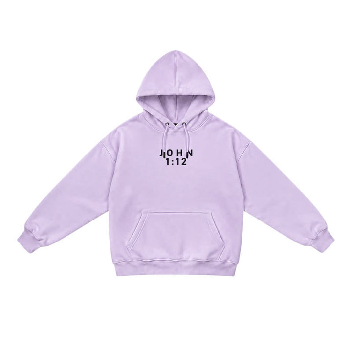 Christianartworkshop Child Of God John 1:12 Statement French Terry Hoodie - image 12