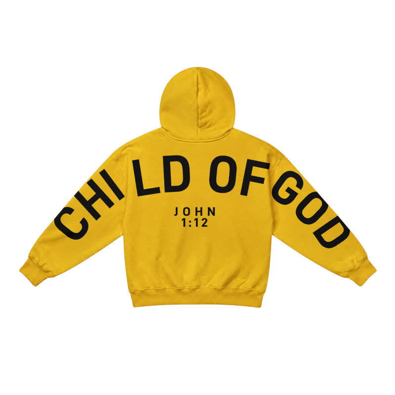 Christianartworkshop Child Of God John 1:12 Statement French Terry Hoodie - image 32