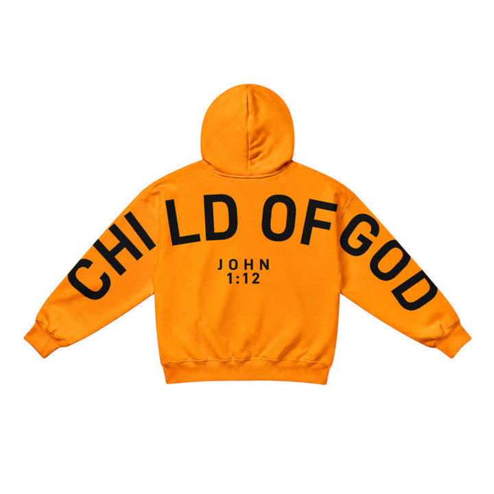 Christianartworkshop Child Of God John 1:12 Statement French Terry Hoodie - image 26