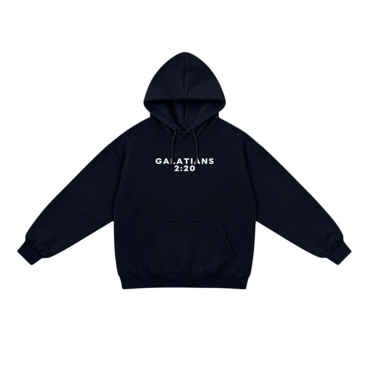 Christianartworkshop Redeemed Galatians 2:20 Statement French Terry Hoodie - image 9