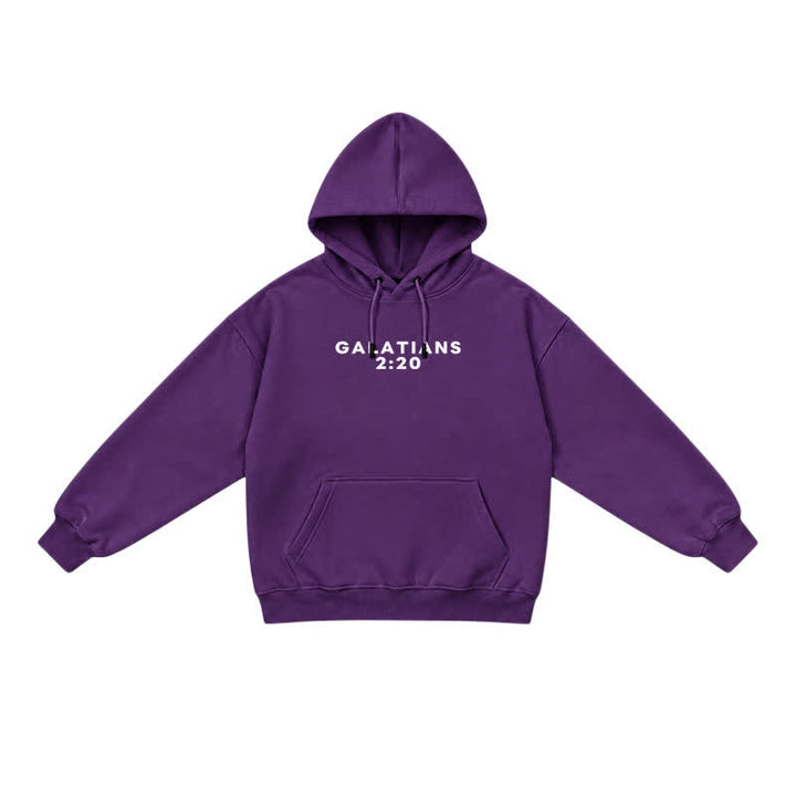Christianartworkshop Redeemed Galatians 2:20 Statement French Terry Hoodie - image 18