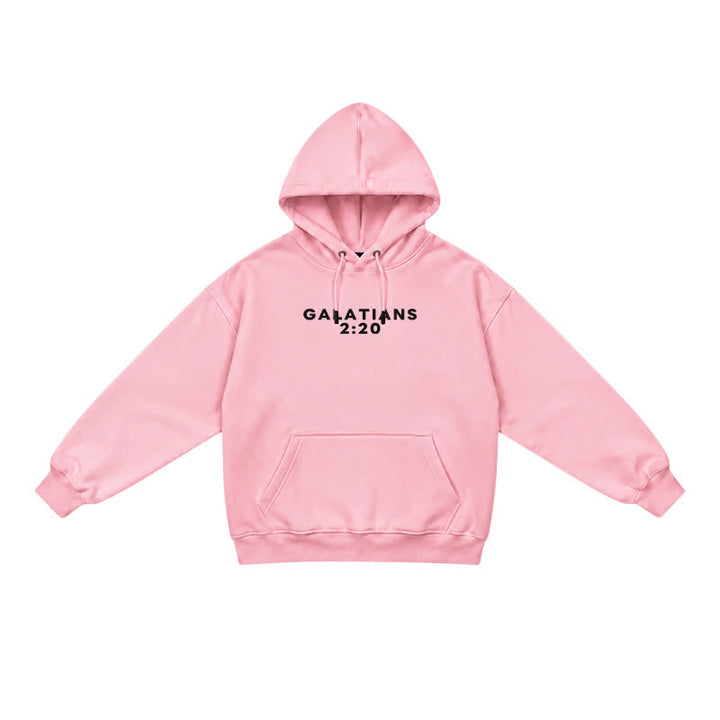 Christianartworkshop Redeemed Galatians 2:20 Statement French Terry Hoodie - image 24