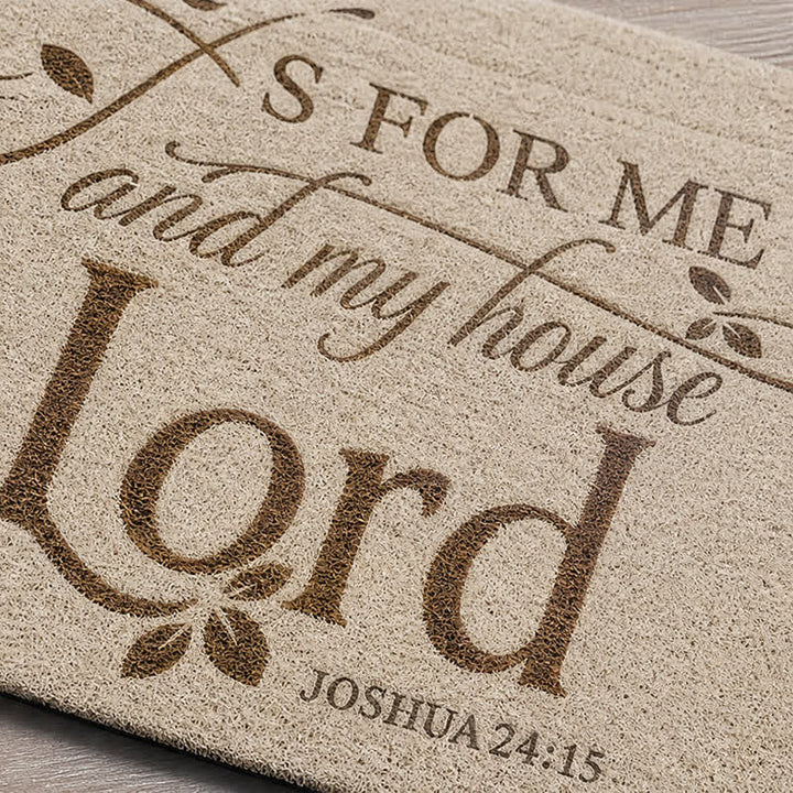 Christianartworkshop Ornate Carved Cross Sacred Verse Doormat - image 10