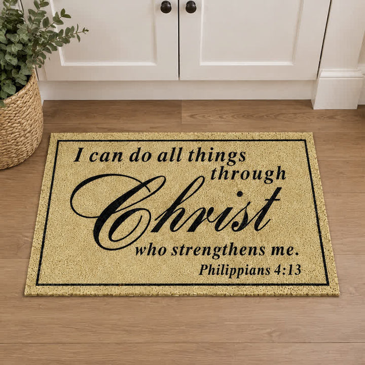 Christianartworkshop Assorted Scripture & Nativity Artificial Coir Doormat - image 22