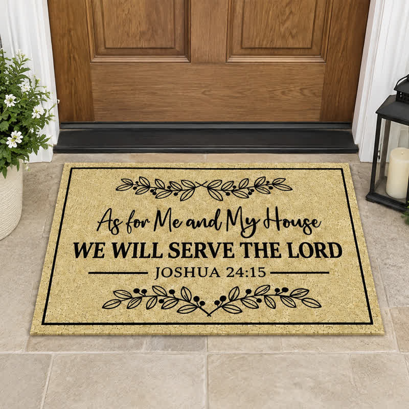 Christianartworkshop Assorted Scripture & Nativity Artificial Coir Doormat - image 12