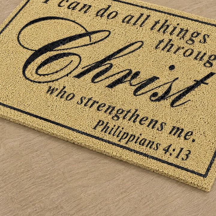 Christianartworkshop Assorted Scripture & Nativity Artificial Coir Doormat - image 25