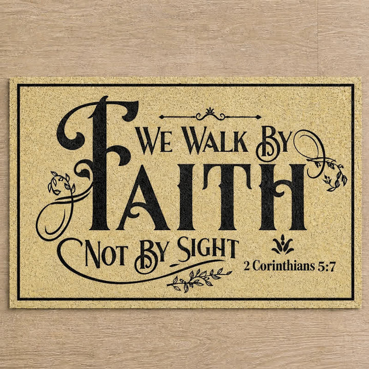 Christianartworkshop Assorted Scripture & Nativity Artificial Coir Doormat - image 5