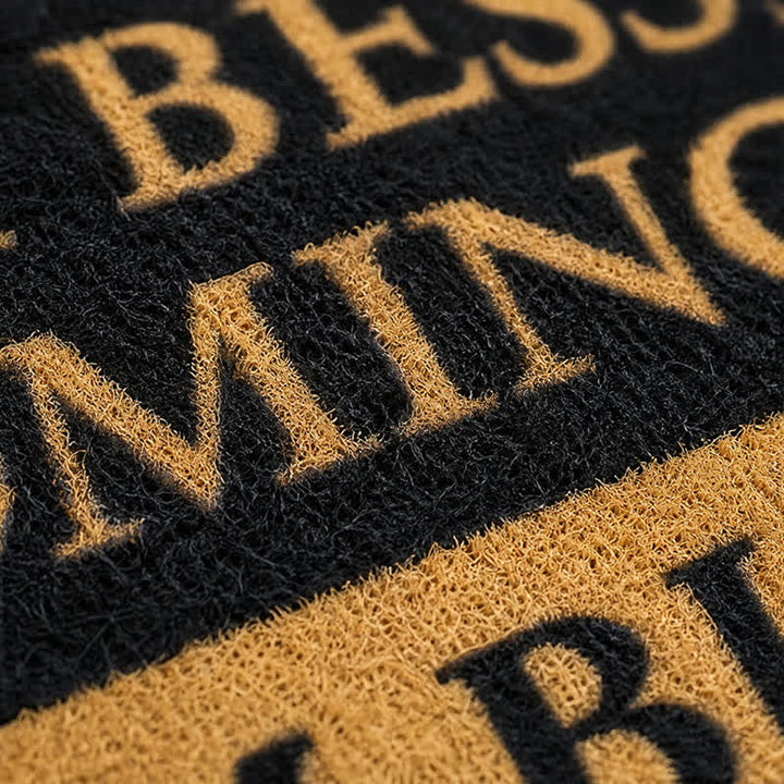 Christianartworkshop Two-Tone Blessed Verse Artificial Coir Doormat - image 10