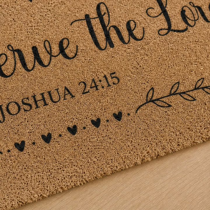 Christianartworkshop Heavy-Duty Artificial Coir Faith Verse Doormat - image 6