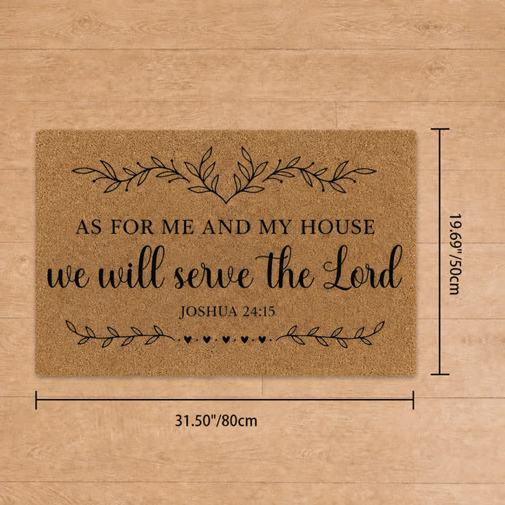 Christianartworkshop Heavy-Duty Artificial Coir Faith Verse Doormat - A - 19.69''*31.5''/50*80cm - image 9