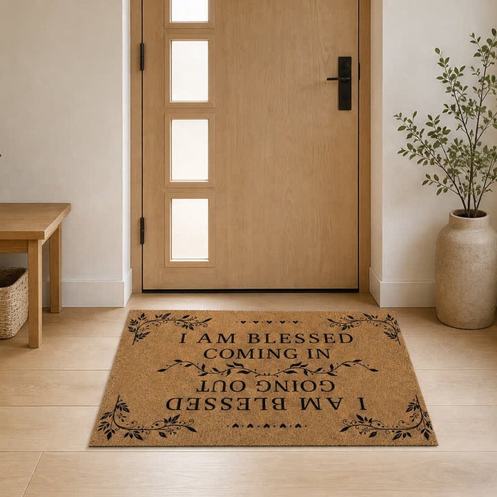Christianartworkshop Heavy-Duty Artificial Coir Faith Verse Doormat - image 24