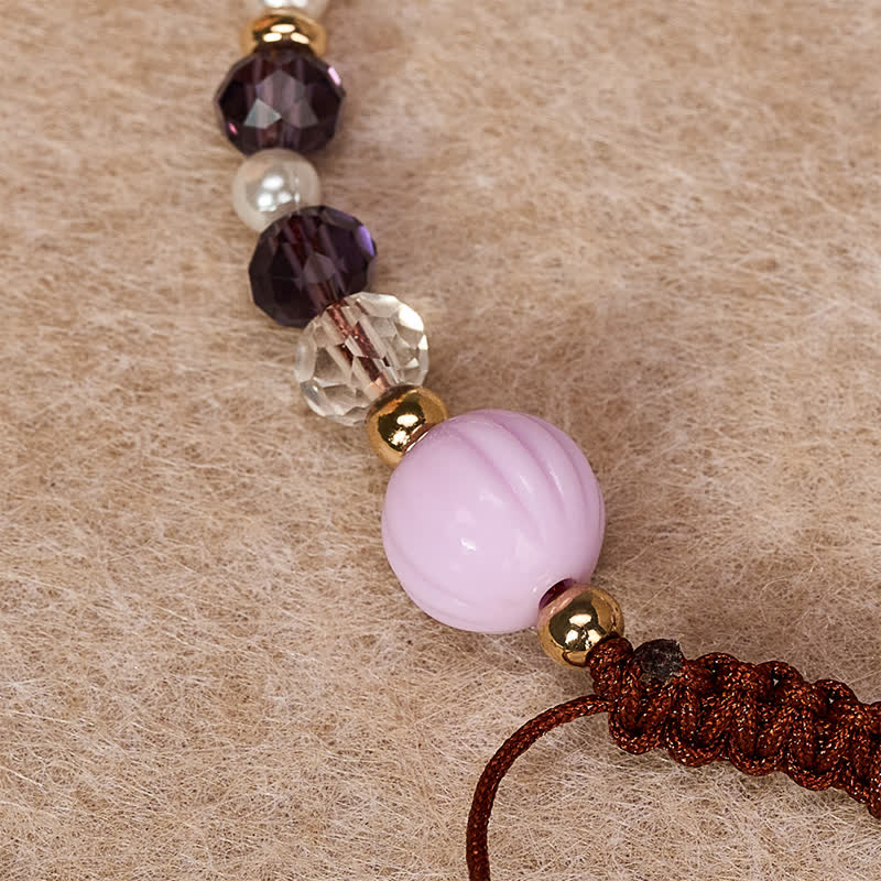 Christianartworkshop Dainty Mixed Crystal Bead Cross Bracelet: Emblem of Steadfast Heavenly Mercy - image 8
