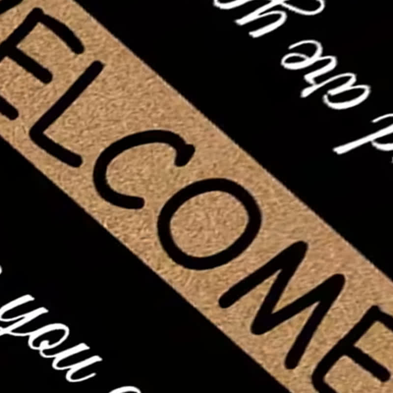 Christianartworkshop Two-Tone Sacred Welcome Verse Doormat - image 4
