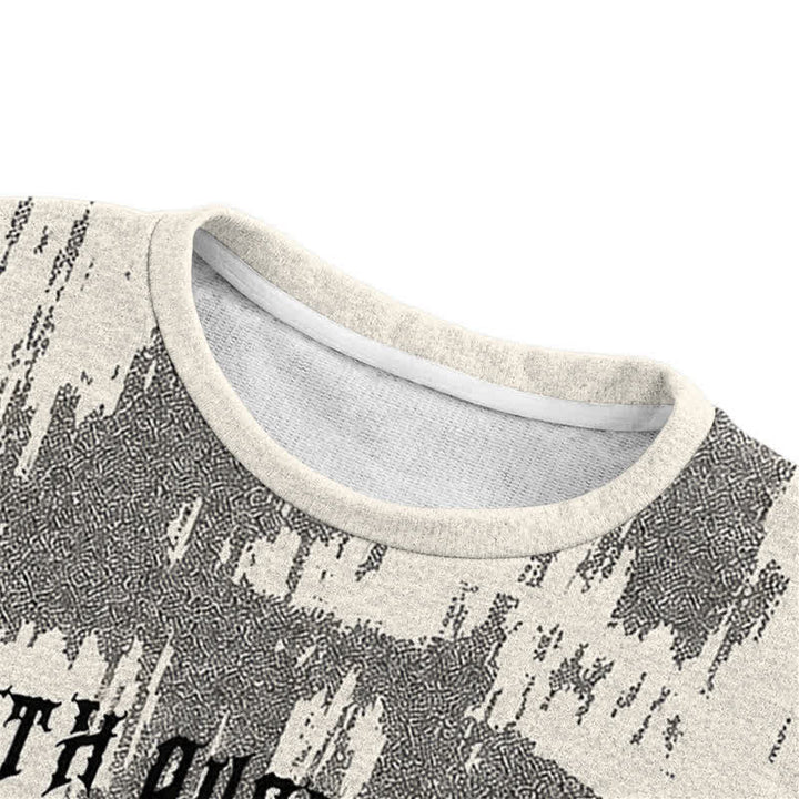 Christianartworkshop Jesus Is My Hope Distressed Streetwear Crewneck Sweater - image 6
